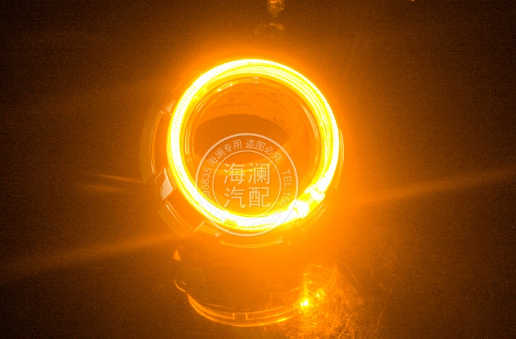 海瀾熱銷LED寶馬光導(dǎo)天使眼超亮導(dǎo)光條天使眼聚光 可作日間行車燈