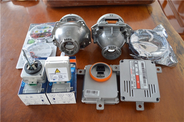 福建福州改燈 大眾速騰改裝氙氣燈海拉雙光透鏡 福州榮海汽車照明