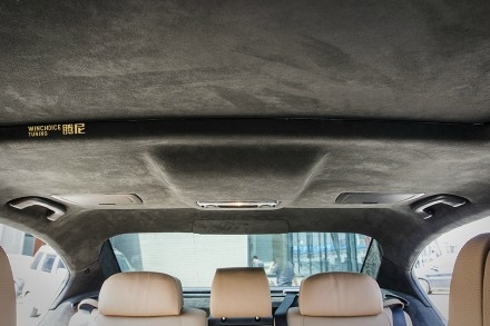 BMW 寶馬 F02 740Li Alcantara 翻毛頂棚作業(yè) 內(nèi)蒙古呼和浩特市騰尼汽車改裝 | 專業(yè)內(nèi)飾升級(jí)
