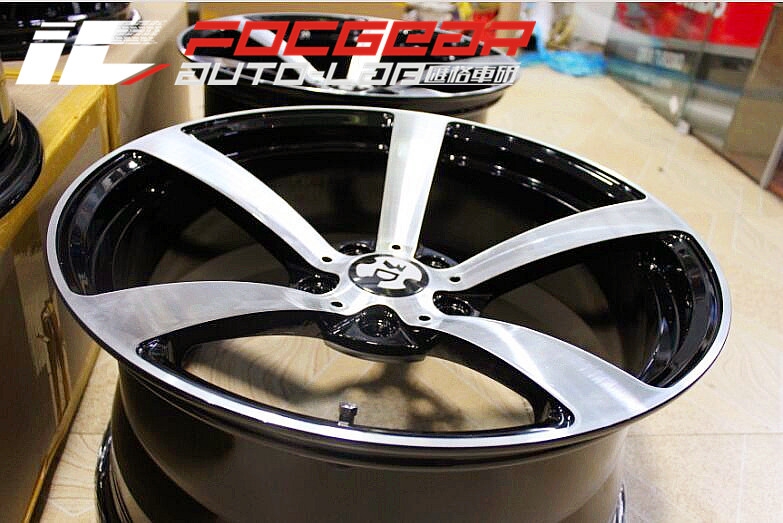 寶馬新4系F36 428i改裝升級定制3D-Design19寸鍛造輪轂長沙匯格車研專業(yè)改裝