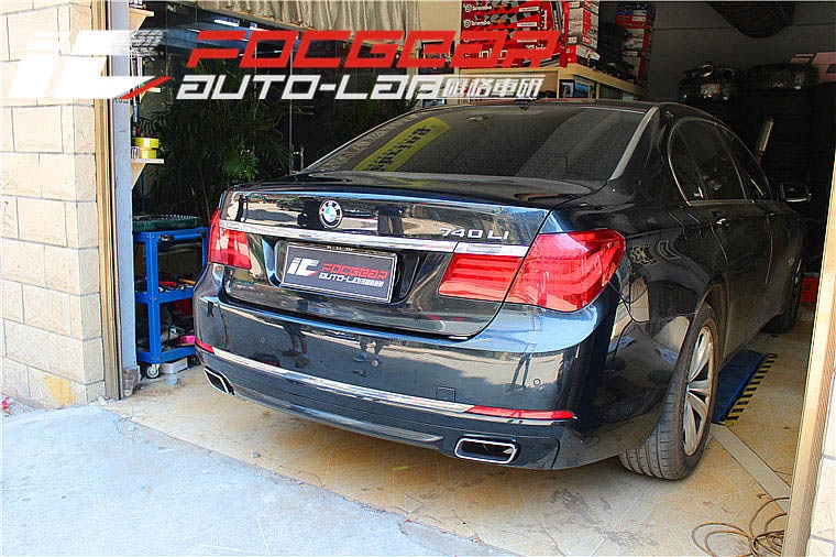 長沙匯格車研BWM 730升級BMW 740中尾段排氣 尾嘴 后唇