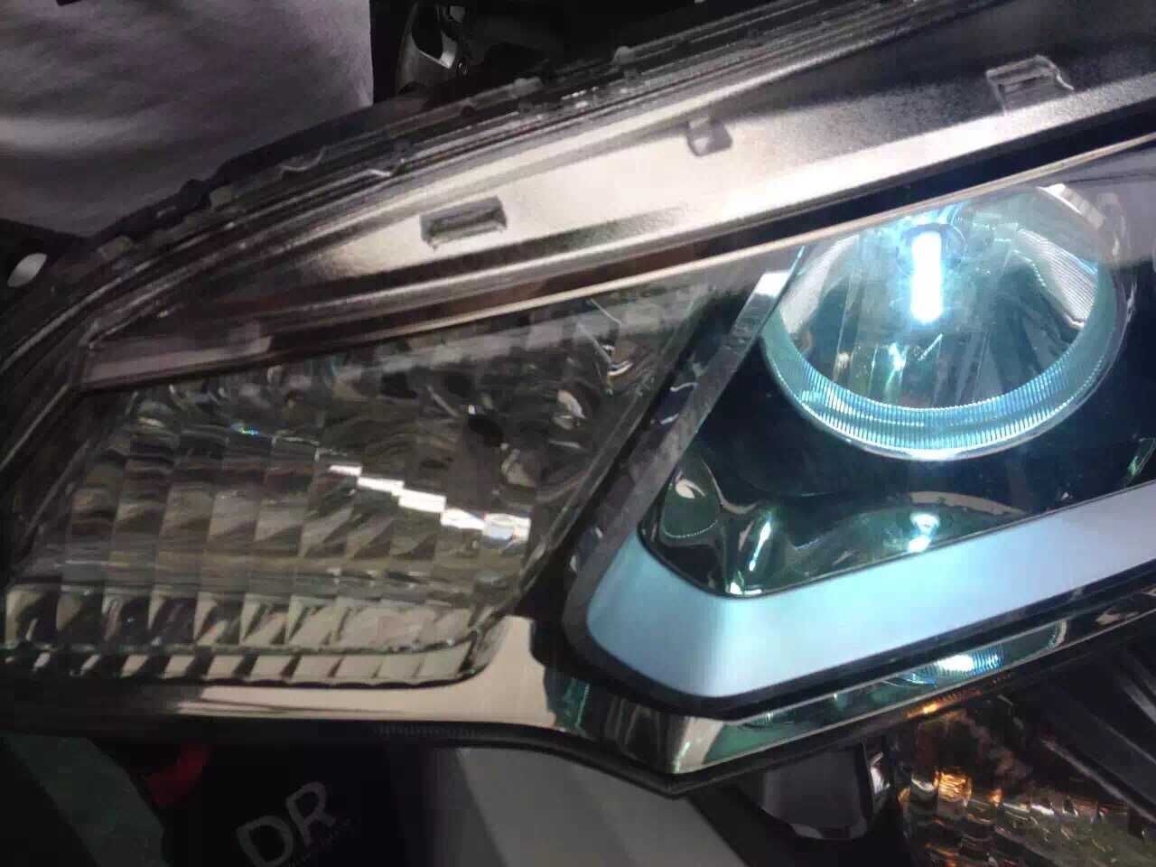 新飛度改裝LED大燈