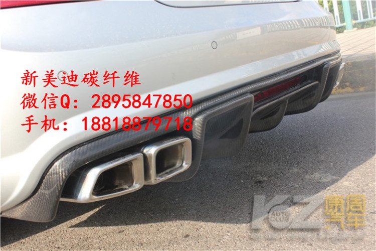奔馳 W218 CLS350 CLS63 AMG 改裝 RENNtech 款 碳纖 后唇 擾流 碳纖維尾翼