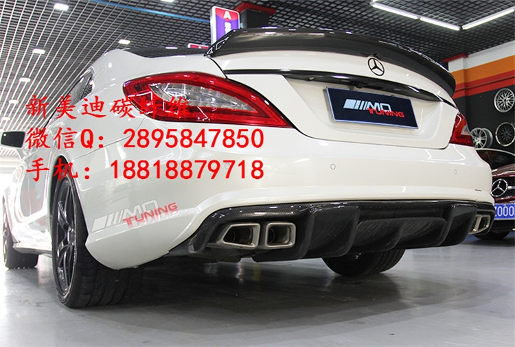 奔馳 W218 CLS350 CLS63 AMG 改裝 RENNtech 款 碳纖 后唇 擾流 碳纖維尾翼