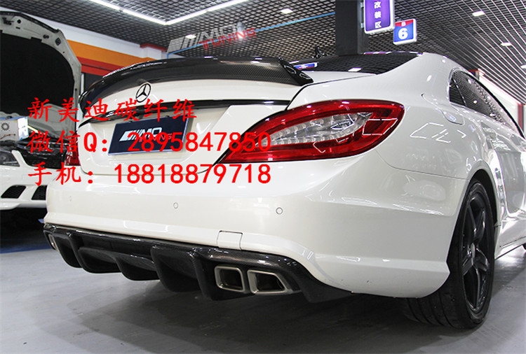 奔馳 W218 CLS350 CLS63 AMG 改裝 RENNtech 款 碳纖 后唇 擾流 碳纖維尾翼