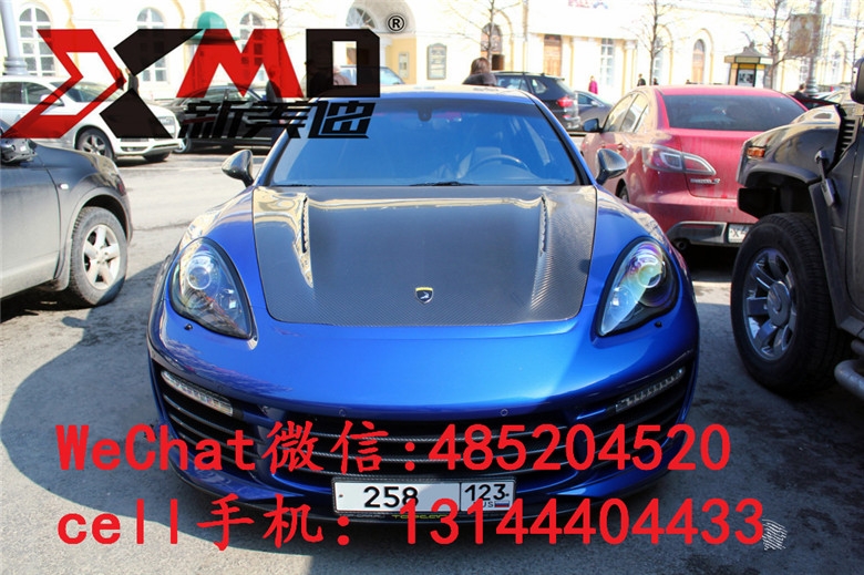 14-15保時捷 帕納梅拉PANAMERA 970 TOP款大包圍改裝碳纖維尾翼