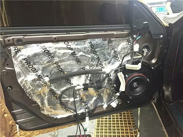 南通市啟東市汽車音響改裝店英菲尼迪升級意大利ATI套裝喇叭
