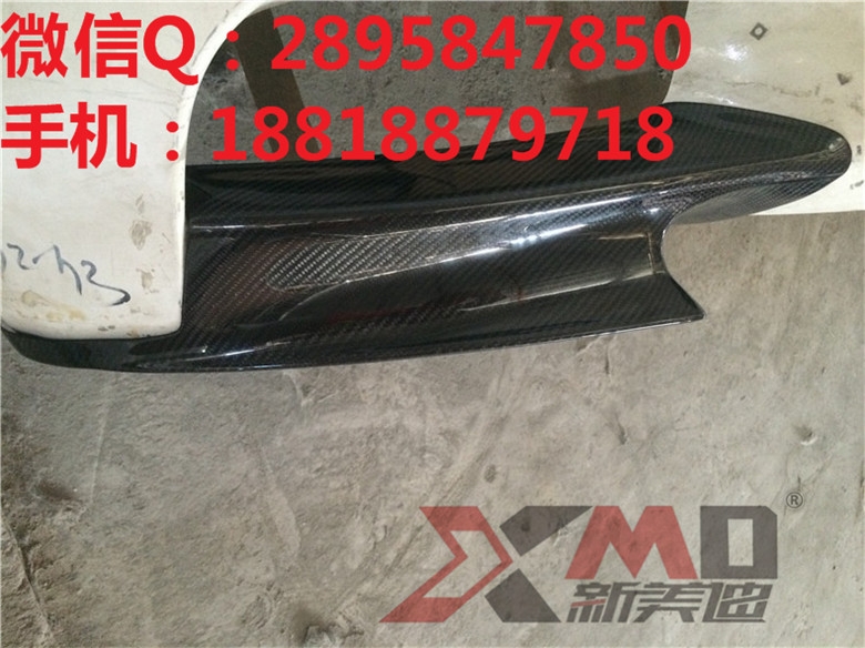 BMW寶馬M系E92E93 M3碳纖前包角 M3碳纖前唇前下巴 裝M3原車(chē)