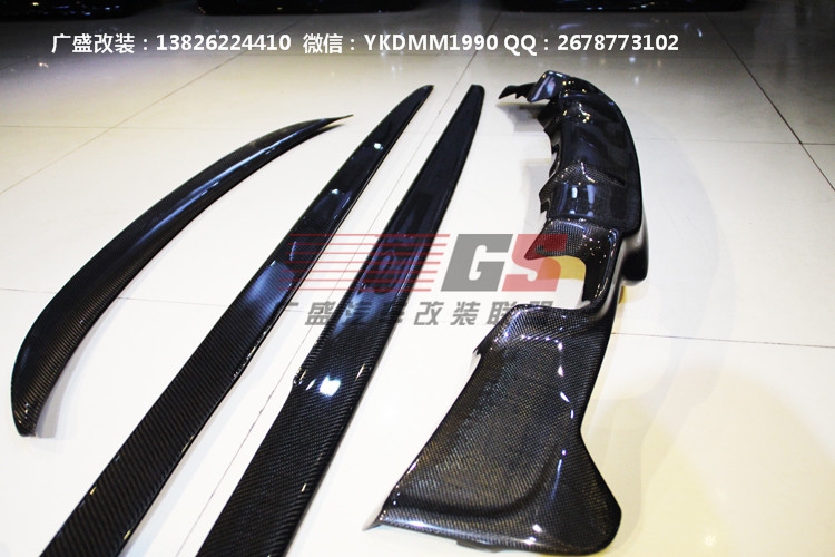 寶馬4系F32/F33改裝碳纖維側(cè)裙 3D款碳纖維側(cè)裙 寶馬M4碳纖維包圍