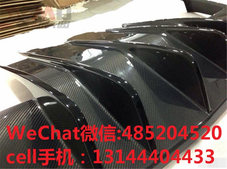 瑪莎拉蒂GT改裝DMC碳纖維后唇 后擾流！