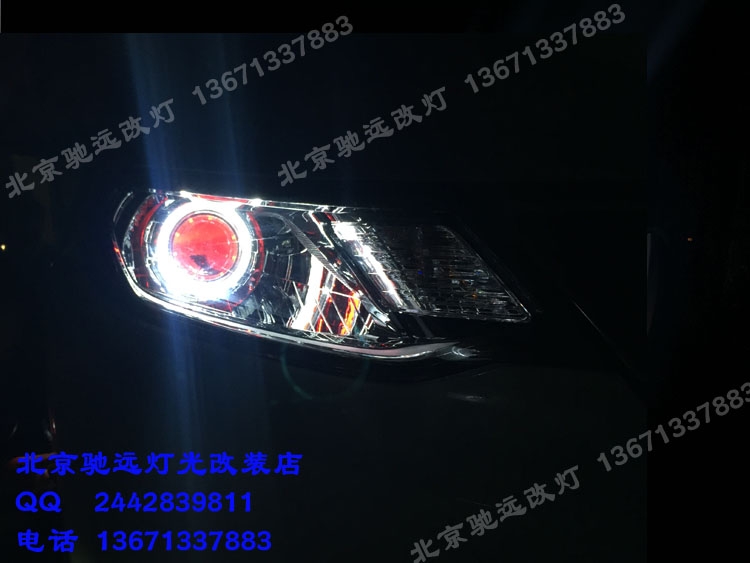 新款起亞K2 車燈改裝 奧迪Q5小糸透鏡 北京馳遠(yuǎn)改燈