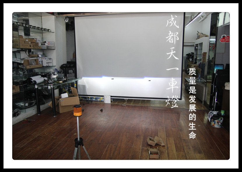 成都新奔奔改燈|成都新奔奔車燈改裝日行燈雙光透鏡