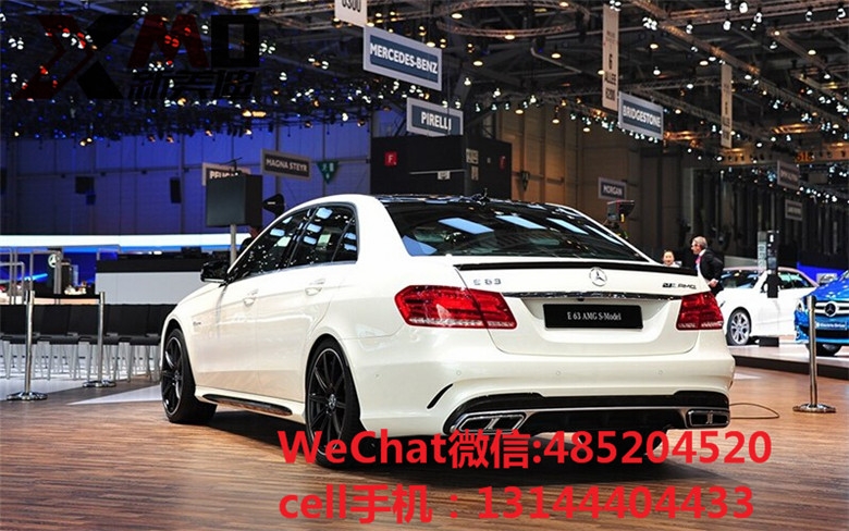 14款奔馳W212改E63大包圍E260LE300LE400L改裝E級(jí)AMG大包圍前杠后唇尾唇尾喉包圍套件