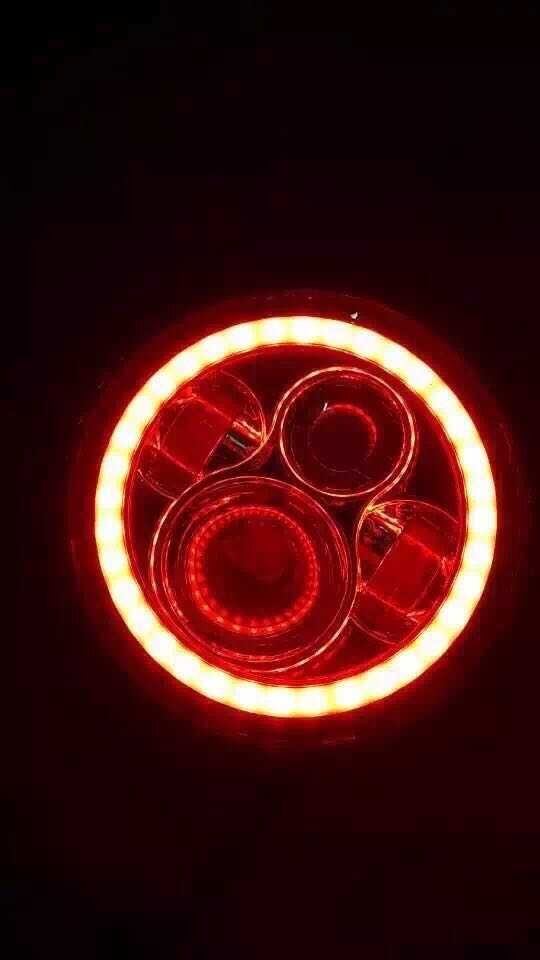 濰坊摩托改燈，哈雷改裝LED大燈