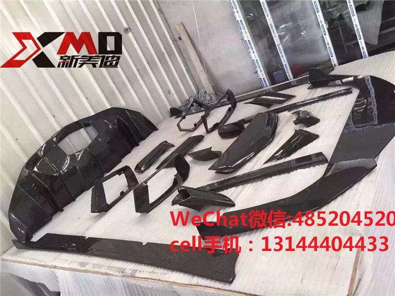蘭博基尼LP700改裝SPEZIAL VERSION款款碳纖維大小包圍Aventador前唇后唇尾翼風(fēng)口