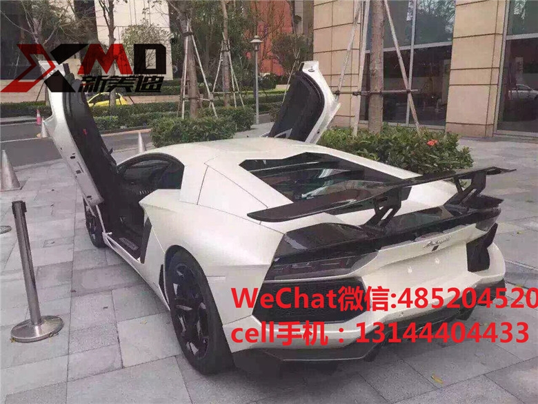 蘭博基尼LP700改裝SPEZIAL VERSION款款碳纖維大小包圍Aventador前唇后唇尾翼風(fēng)口