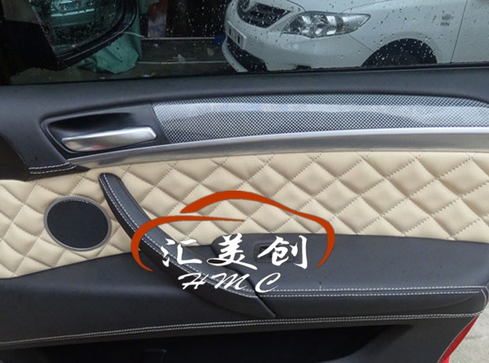 寶馬X6全車內(nèi)飾改雙色