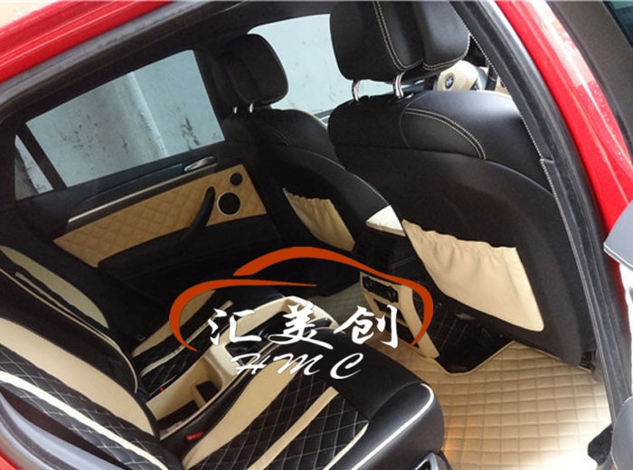寶馬X6全車內(nèi)飾改雙色