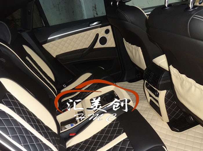 寶馬X6全車內(nèi)飾改雙色