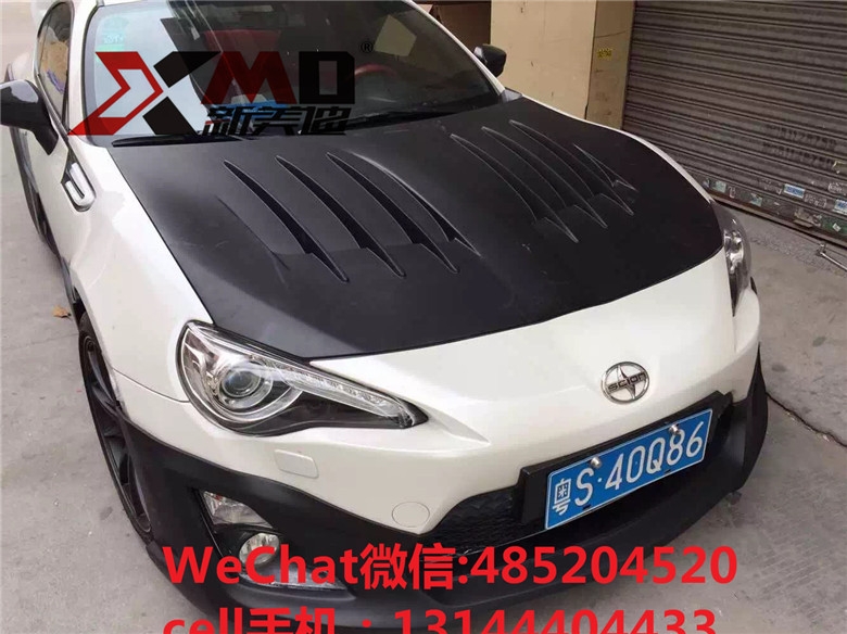 豐田86 BRZ改裝Wald寬體包圍 前杠后杠機蓋GT86 BRZ改裝大包圍
