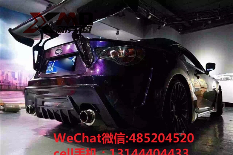 豐田86 BRZ改裝Wald寬體包圍 前杠后杠機蓋GT86 BRZ改裝大包圍
