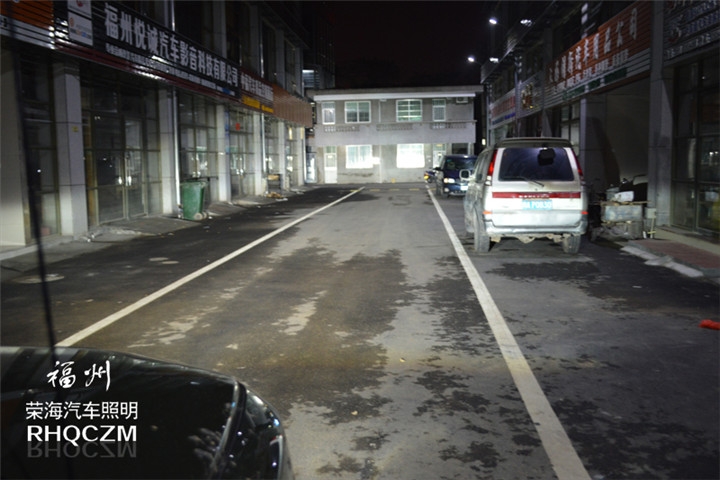 福州汽車透鏡改裝 FJ 酷路澤大燈改裝卡宴罩氙氣燈海拉五雙光透鏡 福州榮海照明