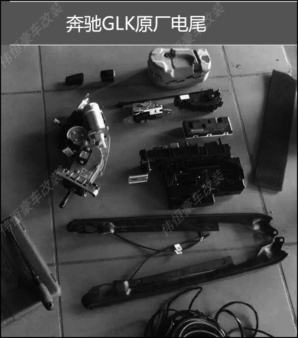 奔馳GLK級原廠電尾改裝電動后備箱