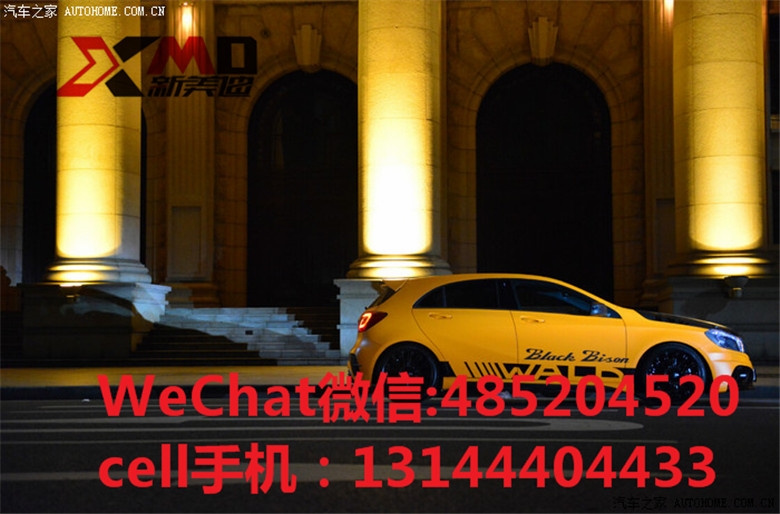 奔馳 W176 A180 A200 A260 A45 改裝 wald 款 大包圍排氣管碳纖維尾翼