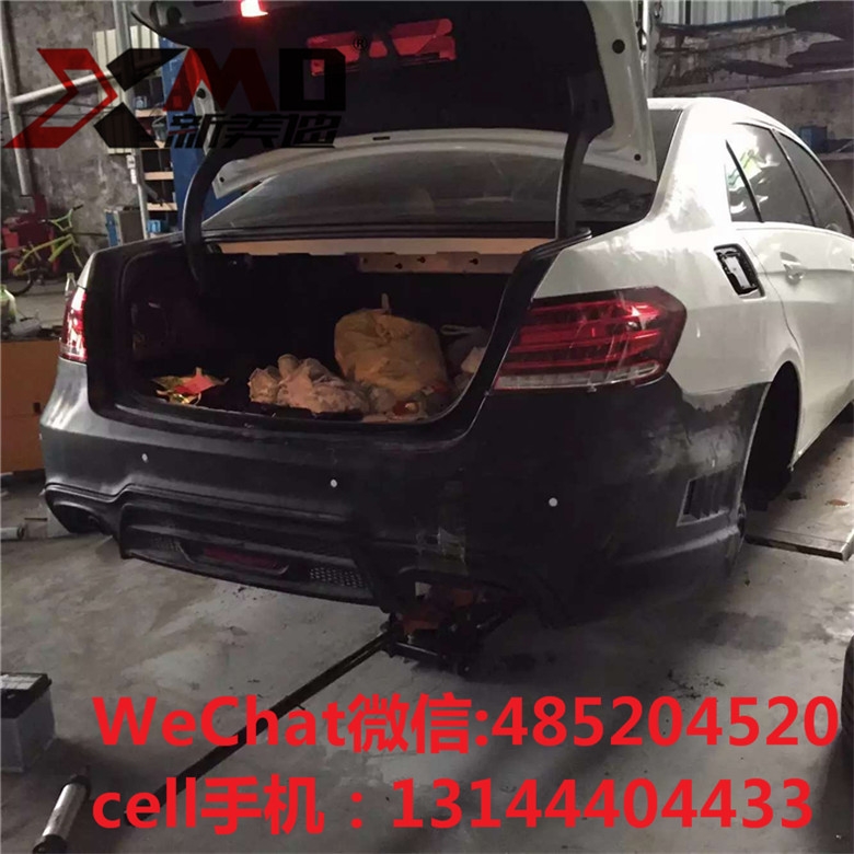 新奔馳ML400 ML500 ML63 AMG改裝WALD大包圍 奔馳ML改裝包圍尾翼