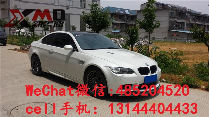 BMW寶馬3系 E92 E93 M3專用PERFORMANCE款碳纖維包角 前唇前下巴