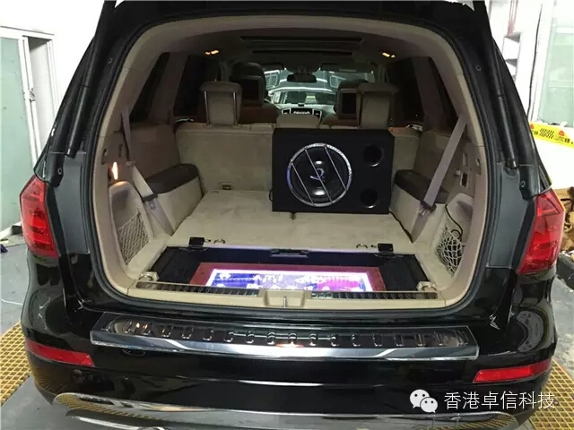 南通市啟東市汽車音響改裝店——奔馳GL450發(fā)燒級意大利ATI音響改裝