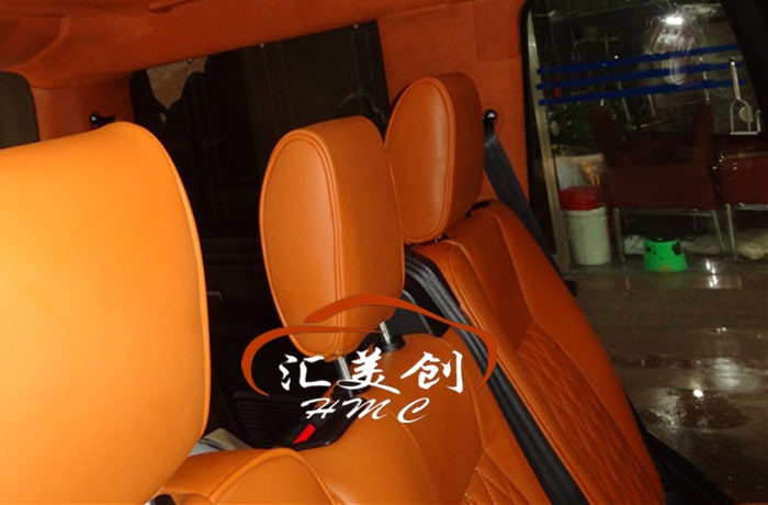 路虎攬勝全車內(nèi)飾改裝深圳專業(yè)汽車內(nèi)飾改裝包皮