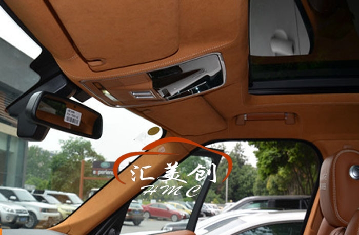 路虎攬勝全車內(nèi)飾改裝深圳專業(yè)汽車內(nèi)飾改裝包皮