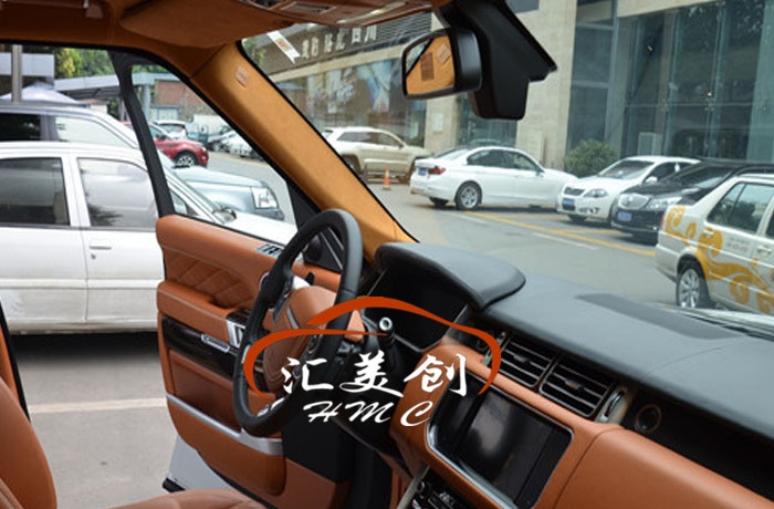 路虎攬勝全車內(nèi)飾改裝深圳專業(yè)汽車內(nèi)飾改裝包皮