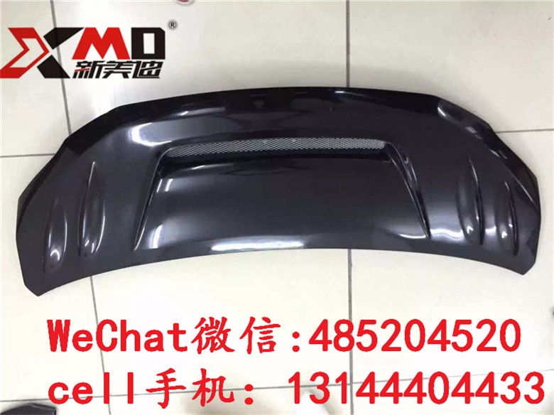保時捷penamela970 改 WALD款包圍排氣管碳纖維機(jī)蓋