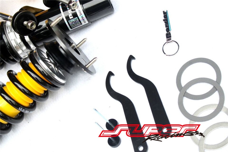 寶馬320升級(jí)border絞牙避震實(shí)例