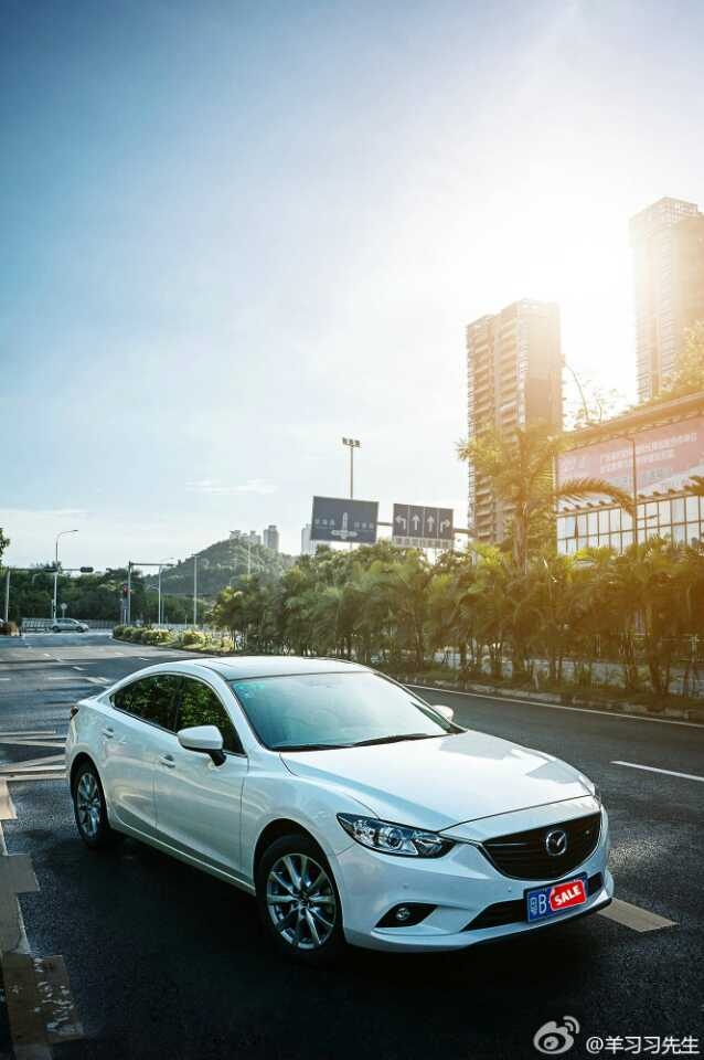 阿特茲貼黑頂 車頂貼黑膜 黑色全景天窗貼膜 噴黑色輪轂 剎車鉗改顏色 紅色剎車鉗