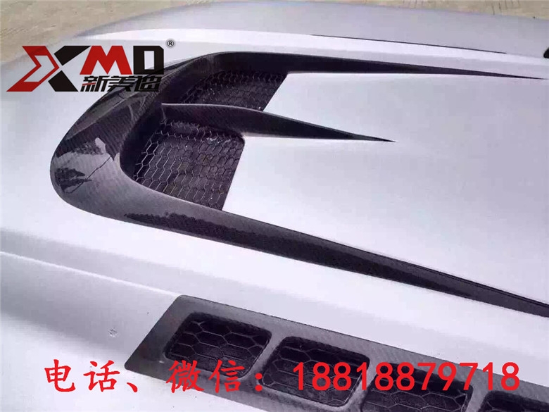 福特野馬Mustang機蓋改裝-RK款碳纖開孔機蓋13-15【廠家直銷】