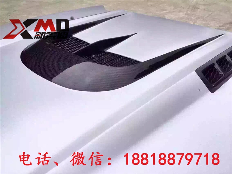 福特野馬Mustang機蓋改裝-RK款碳纖開孔機蓋13-15【廠家直銷】