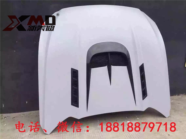 福特野馬Mustang機蓋改裝-RK款碳纖開孔機蓋13-15【廠家直銷】