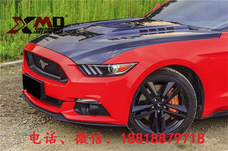 福特野馬Mustang機蓋改裝-RK款碳纖開孔機蓋13-15【廠家直銷】