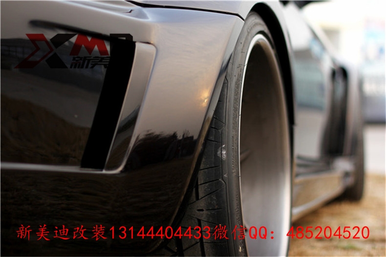 寶馬E92、E93、M3 改裝vorsteiner寬體包圍套件排氣管機蓋