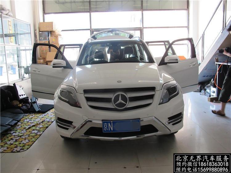 奔馳GLK200/GLK260/GLK300改一鍵啟動(dòng) 無(wú)鑰匙進(jìn)入 電尾門(mén)