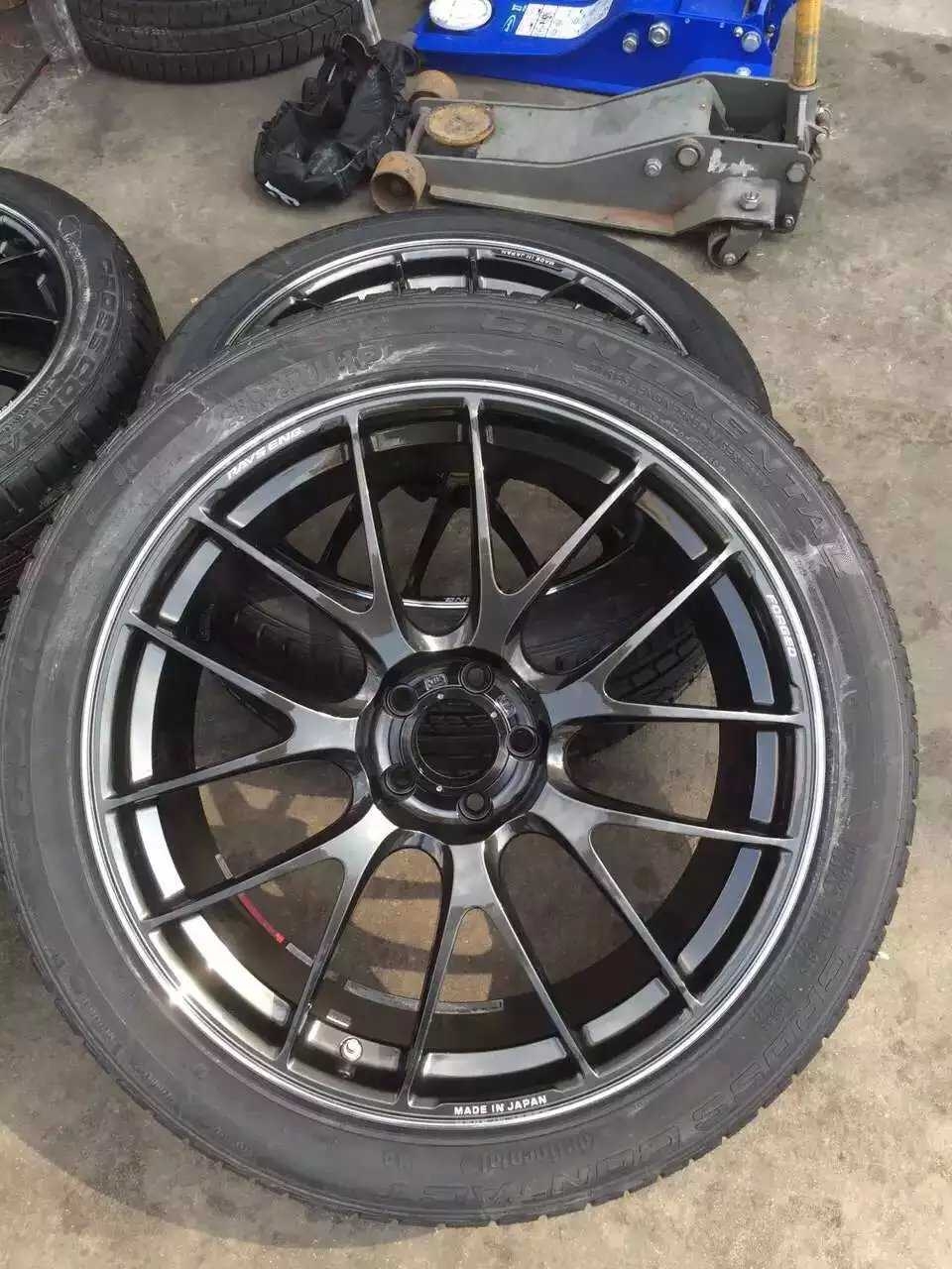 21寸 RAYS．G27 裝Macan、效果給力！