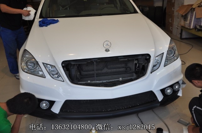 奔馳老款E級(jí)W207改裝wald大包圍4門改裝包圍套件