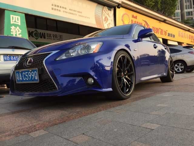 凌志IS300升級RAYS G25 完美數(shù)據(jù)