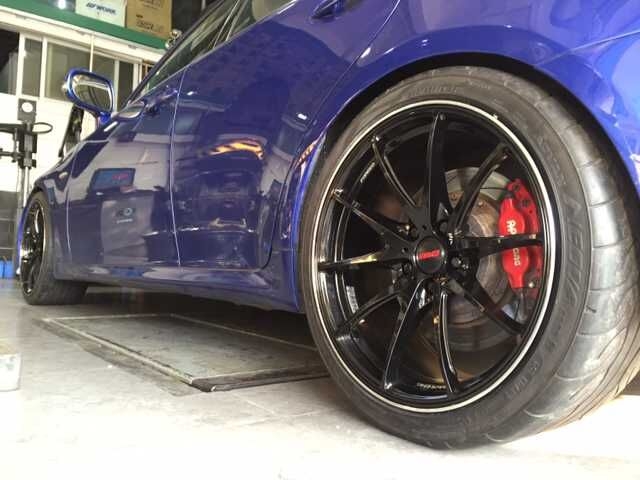 凌志IS300升級RAYS G25 完美數(shù)據(jù)
