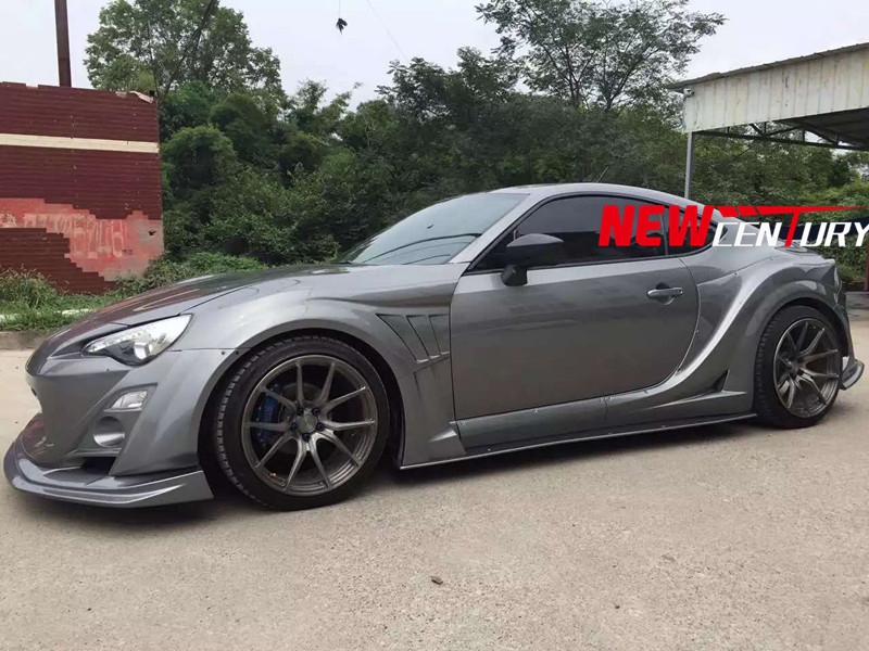 豐田GT86改裝全車寬體大包圍 斯巴魯BRZ改裝寬體 86火爆寬體套件