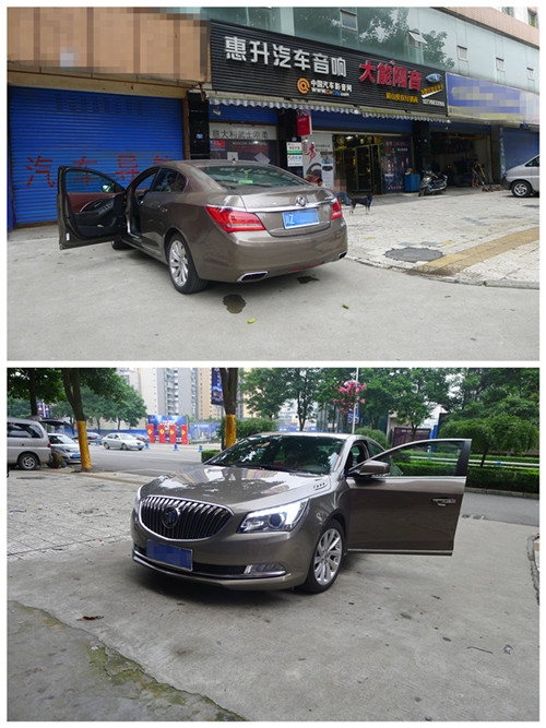別克君越裝智能云后視,給您極致的駕車體驗
