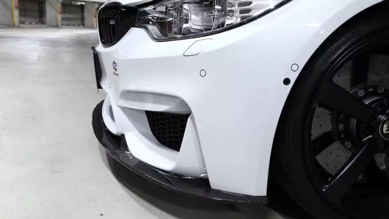 寶馬BMW M4 V 款碳纖維前后唇 尾翼